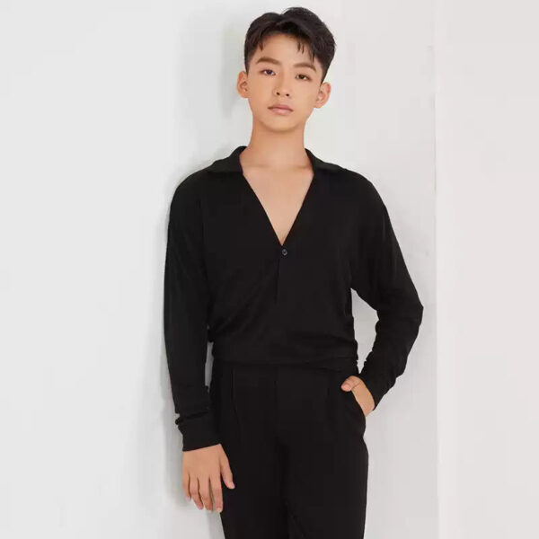 Z Boy’s Long-sleeved Dance Practice Tops Dancewear - Image 4