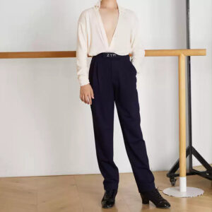 Z  Boy’s High-Waisted Dance Pants Latin Dance Practice Clothes
