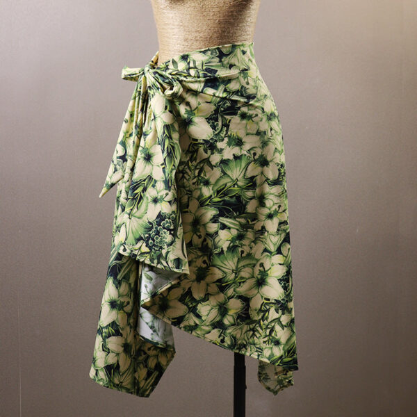 Women's Milk Silk Latin Dance Skirt Training Performance Wear - Image 7