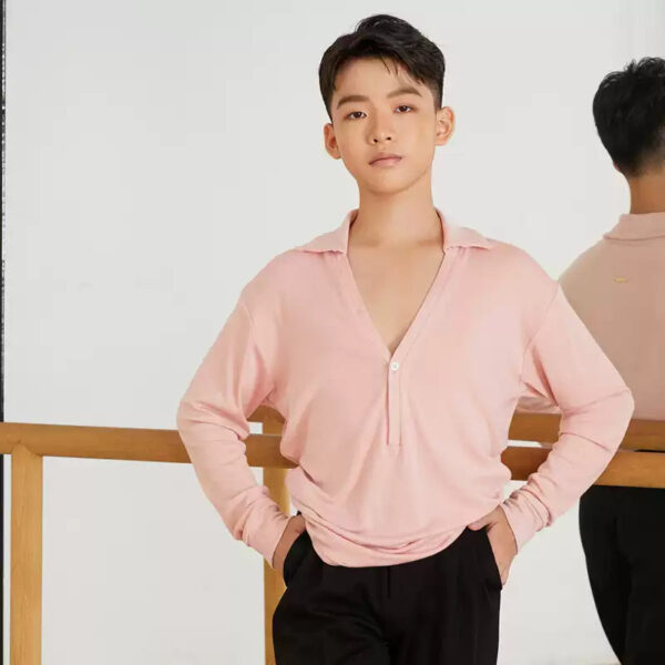Z Boy’s Long-sleeved Dance Practice Tops Dancewear - Image 8