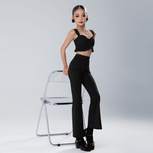 TID-Girls Dance Performance Dance Dancewear（Top + Pant） - Image 2
