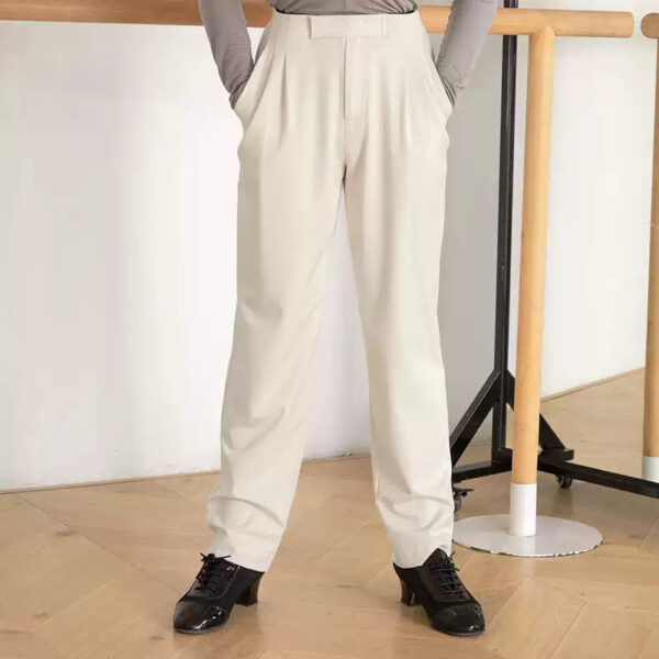 Z  Boy’s High-Waisted Dance Pants Latin Dance Practice Clothes - Image 7