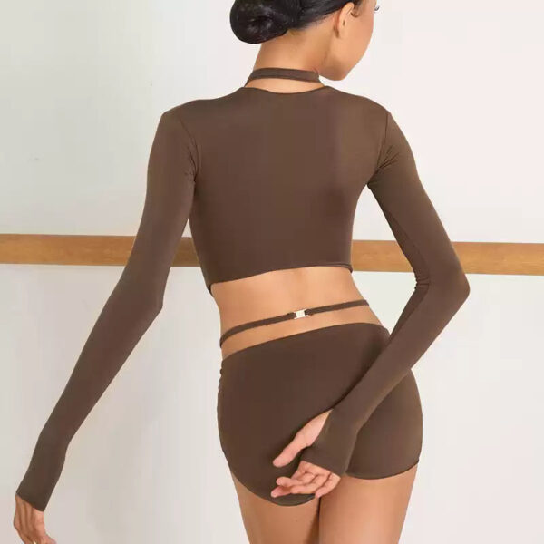 Z Girls  Long Sleeve Latin Dance Bodysuit Dance Wear - Image 9