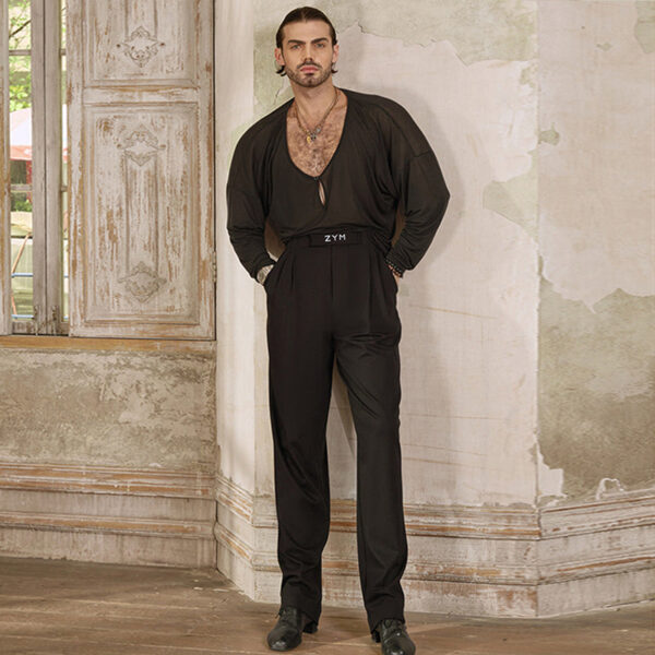 Z Men's Dance Pants Latin Dance Practice Clothes - Image 3