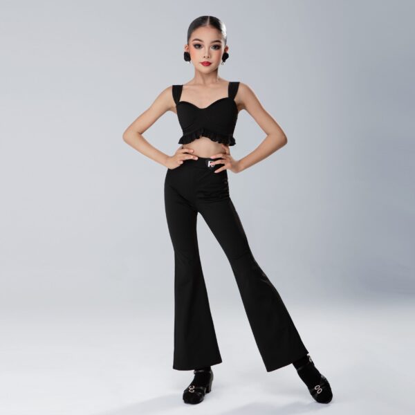 TID-Girls Dance Performance Dance Dancewear（Top + Pant） - Image 4