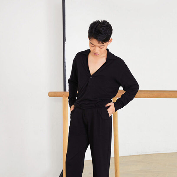 Z Boy’s Long-sleeved Dance Practice Tops Dancewear - Image 3