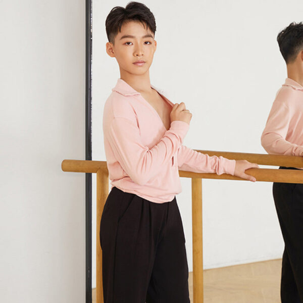 Z Boy’s Long-sleeved Dance Practice Tops Dancewear - Image 9