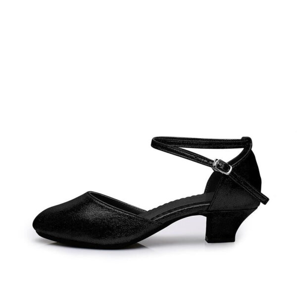 Women's Leatherette 3.5cm/5.5cm Heels Rubber Sole Swing Dance Shoes Ballroom Dance Shoes Modern Shoes - Image 6