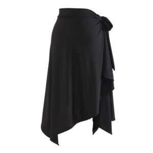 Women's Milk Silk Latin Dance Skirt Training Performance Wear