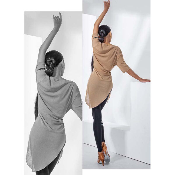 WJJ Women’s Loose Dance Tops Professional Training Clothes - Image 7