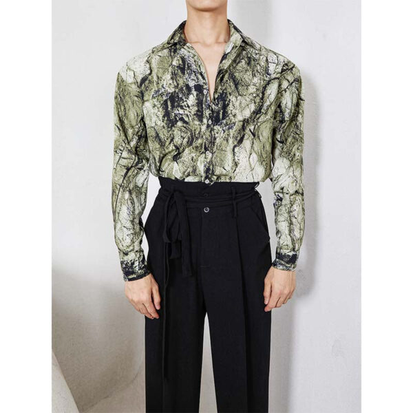 Z Men's Strappy Dance Pants Latin Dance Practice Clothes - Image 2