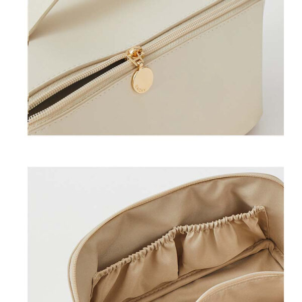 Large capacity Cosmetic Bag Train Case Vanity Case - Image 2