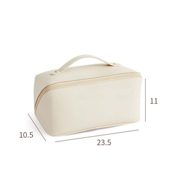 Large capacity Cosmetic Bag Train Case Vanity Case - Image 3