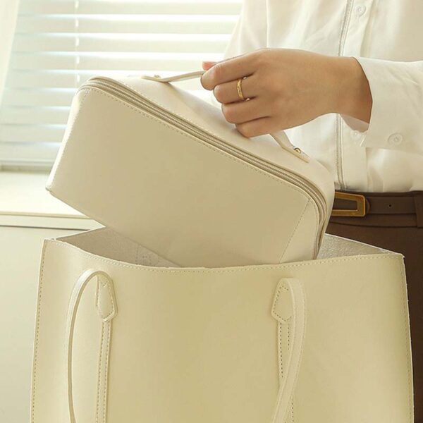 Large capacity Cosmetic Bag Train Case Vanity Case - Image 6