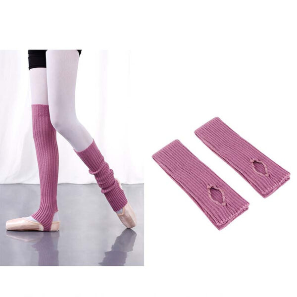 Ballet Dance Warmers Cover Leg Turn Socks - Image 5