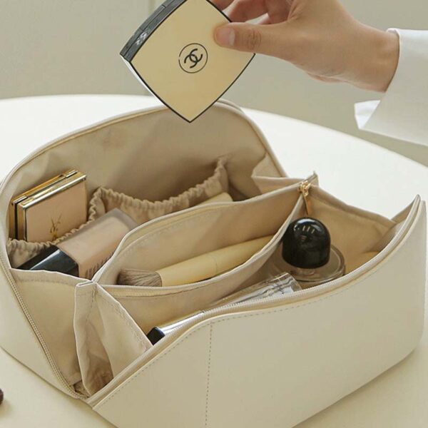 Large capacity Cosmetic Bag Train Case Vanity Case - Image 7