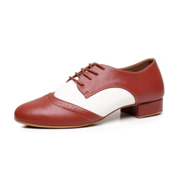 Men's 2cm Leatherette Heels Ballroom Dance Shoes