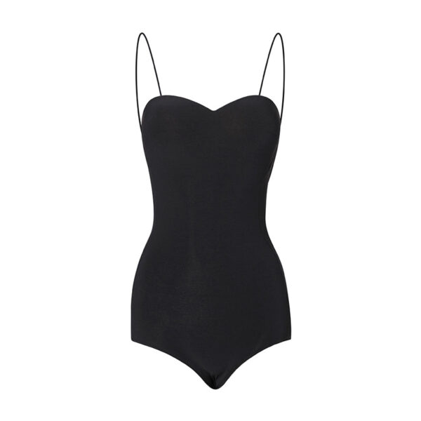 Z Girls Silk Milk Spaghetti Strap Latin Dance Bodysuit Dance Wear - Image 7