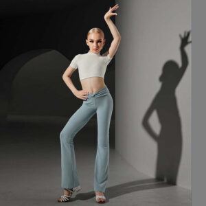 Z Girls Latin Dance PracticePants High Waist Dance Pants