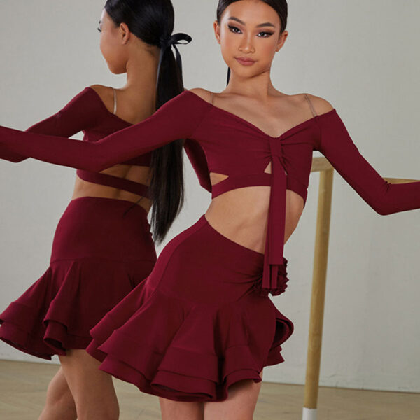 Z Girls Swing Dress Skirts Practice Dancewear - Image 5