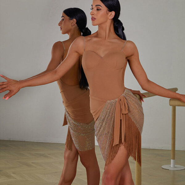 Z Women's Sling Backless Dance Tops Bodysuit Leotards Practice DanceWear - Image 5