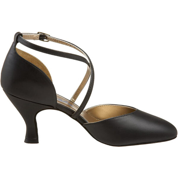Women's Real Leather Customized Heel Ballroom Dance Shoes Modern Dance Shoes - Image 3