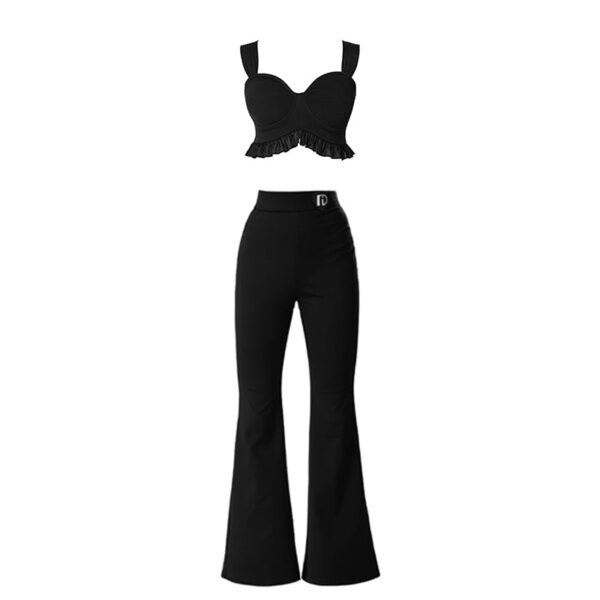 TID-Girls Dance Performance Dance Dancewear（Top + Pant） - Image 6