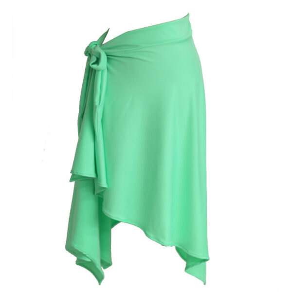 Women's Milk Silk Latin Dance Skirt Training Performance Wear - Image 6