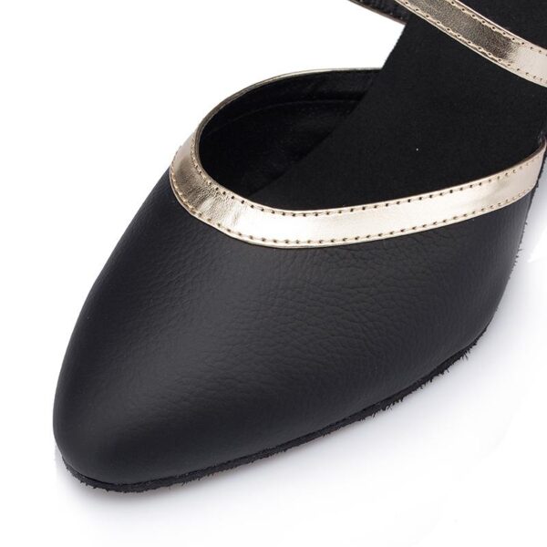 Women's Real Leather Customized Heel Ballroom Dance Shoes Modern Shoes Wedding Shoes - Image 7