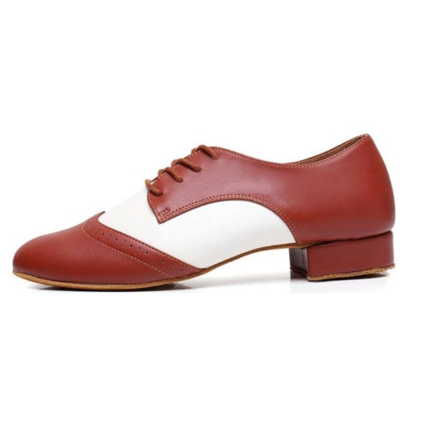 Men's 2cm Leatherette Heels Ballroom Dance Shoes - Image 5