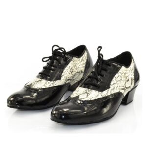 Men's Leatherette Heels Ballroom Dance Shoes Latin Shoes