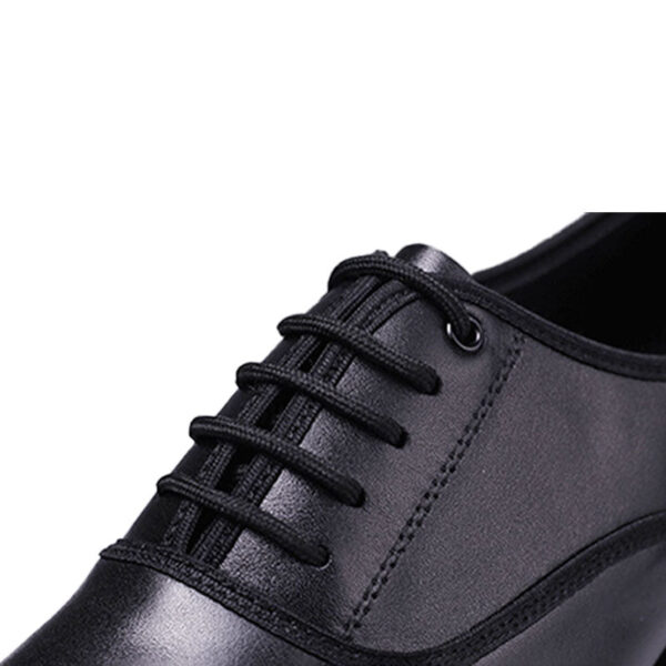 KCDANCE Men's Black Leatherette 4cm Heels Ballroom Dance Shoes Modern Dance Shoes - Image 5