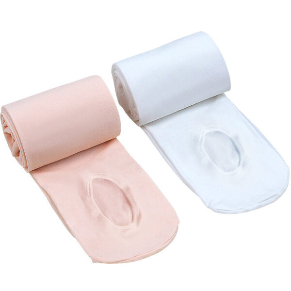 Girls Ultra Soft Transition Tights with Self Knit Waistband - Image 2