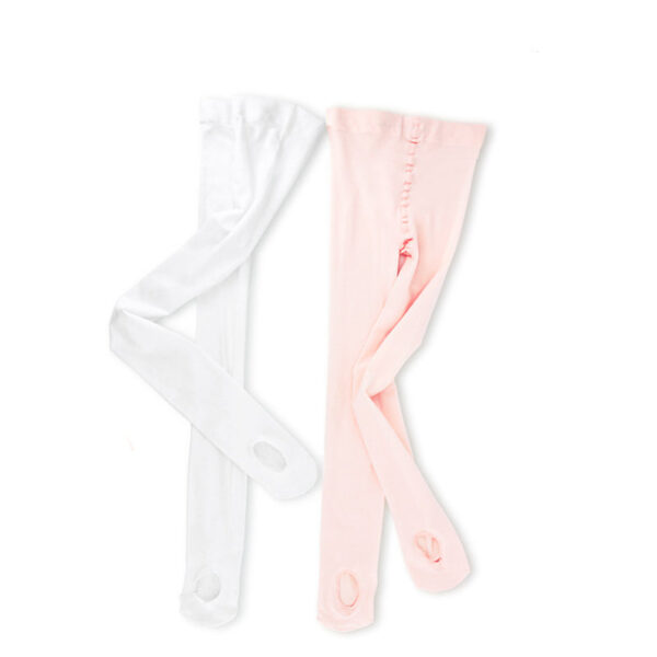 Girls Ultra Soft Transition Tights with Self Knit Waistband - Image 5