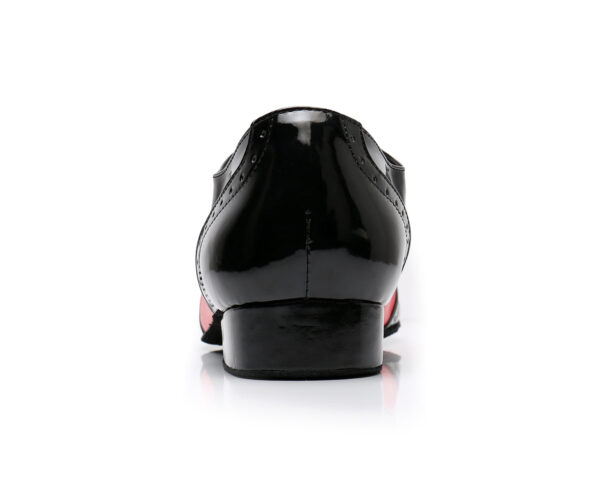 Men's Leatherette Modern Shoes With Lace-up Latin Ballroom Dance Shoes - Image 3