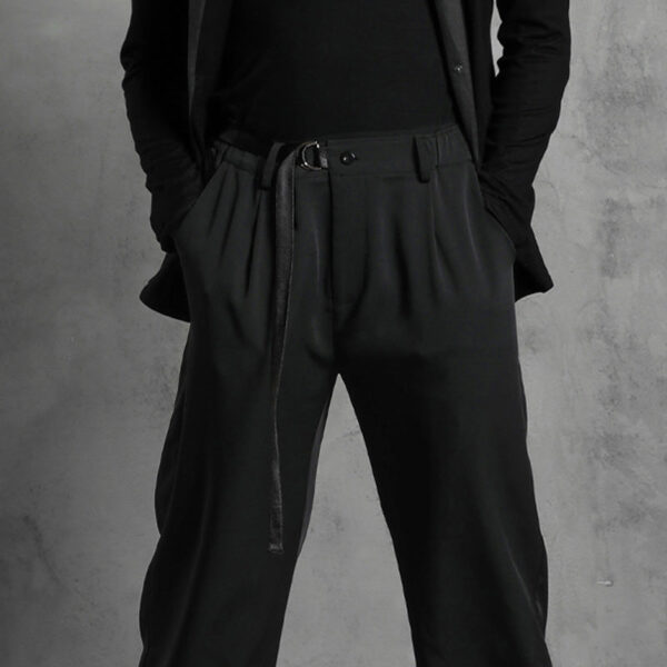 Z Men's Polyester Latin Pants Dance Wear - Image 3