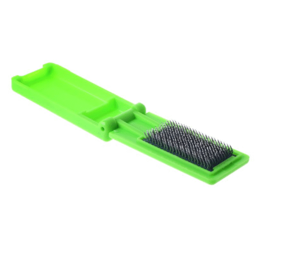 Portable folding Suede Wire Cleaners Dance Shoes Cleaning Brush - Image 4