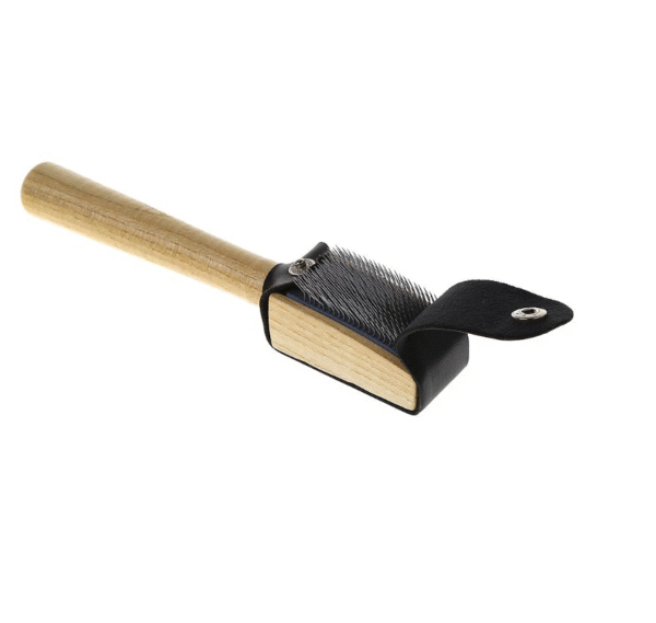 Wood Suede Sole Wire Cleaners Dance Shoes Cleaning Brush For Footwear - Image 6