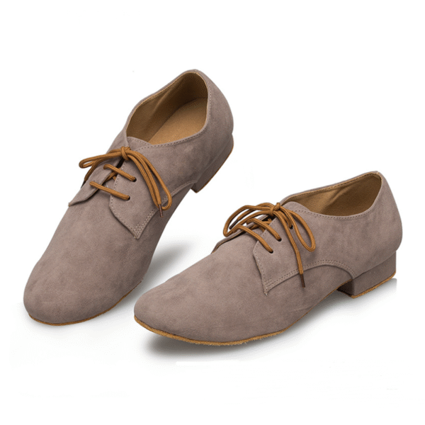 DS Men's Leatherette 2.5cm Heels Teaching & Practice Shoes Ballroom Dance Shoes - Image 5