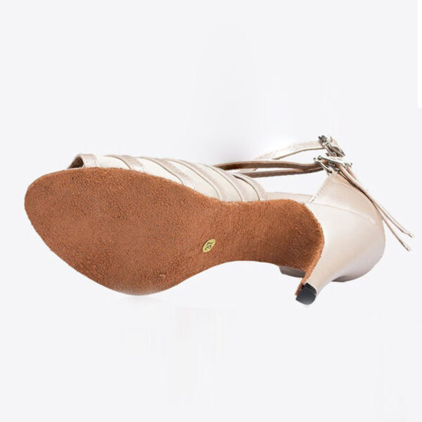 Women's Satin Customized Heel Salsa Shoes/Ballroom Dance Shoes/Latin Shoes - Image 5