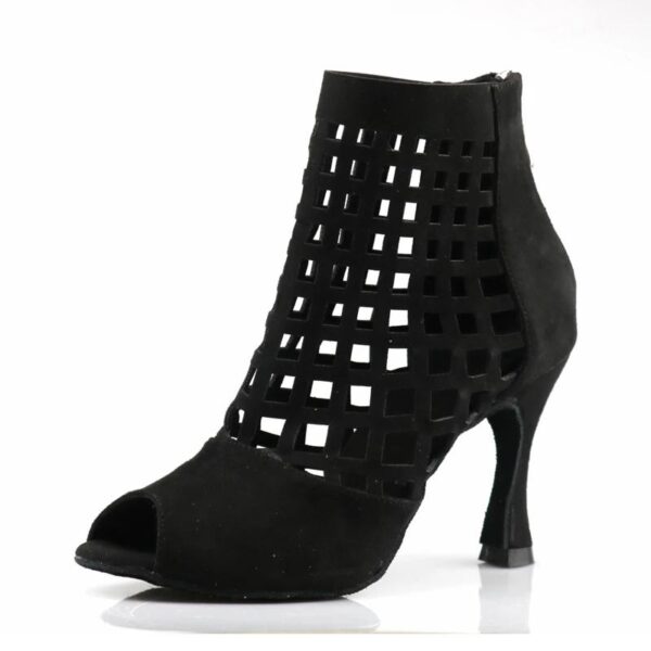 DS Women's Leatherette Customized Heel Heels Dance Boots Jazz Dancing Shoes - Image 4