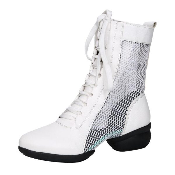 Women's Leatherette 4cm Heels With Lace-up Dance Shoes/Dance Boots/Jazz Boots - Image 3
