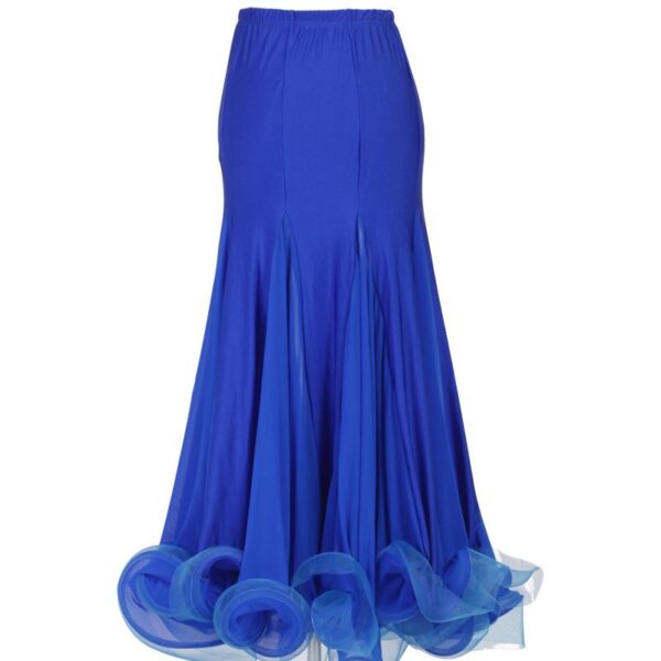 Customisable-Women's Ballroom Dance Skirt Training Performance Dancewear - Image 5